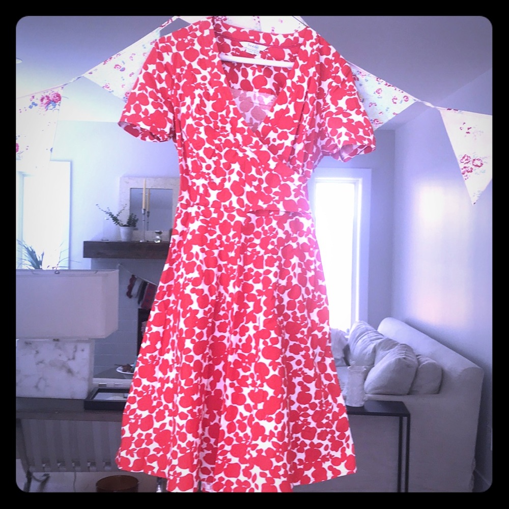 Boden wrap around dress